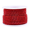 Electrophoresis Iron Rhinestone Strass Chains CHC-Q009-SS6.5-B07-2