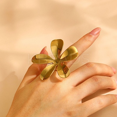 306 Stainless Steel Finger Rings for Women LS-RJEW-P179-01G-1