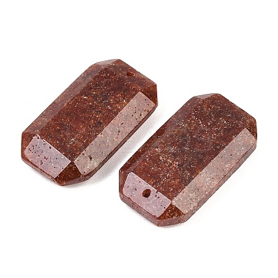 Natural Strawberry Quartz Pendants G-H325-03L-1