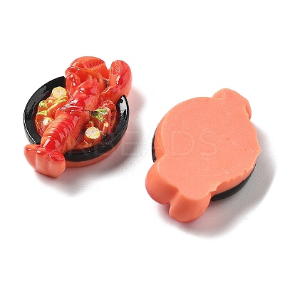 Cute Mini Food Series Resin Cabochons CRES-I038-01G-1
