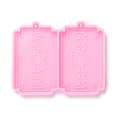 Valentine's Day Theme Food Grade Pendant Silicone Molds DIY-D050-13-1