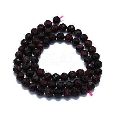 Natural Garnet Beads Strands G-G927-33-1