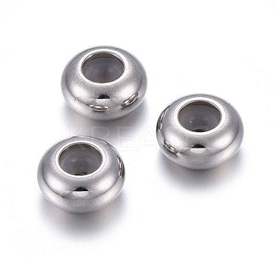 201 Stainless Steel Beads STAS-O110-12P-C-1