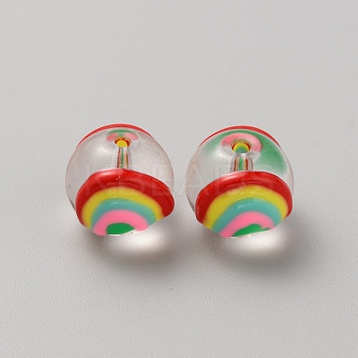 Transparent Glass Beads GGLA-WH0035-05L-1
