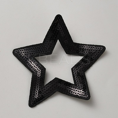 Felt & PVC Embroider Thread Iron on/Sew On Patches PATC-WH0023-13-1