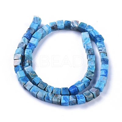 Natural Carzy Agate Beads Strands G-D0020-07A-1