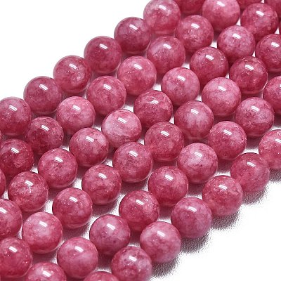 Natural Malaysia Jade Beads Strands G-L645-A01-6mm-23-1