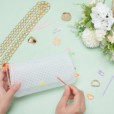 DIY Purse Knitting Making Kits DIY-WH0453-98C-1