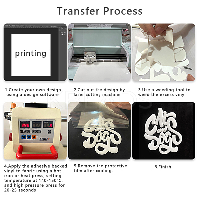 3D Polyurethane Heat Transfer Vinyl Sheets DJ-DIAM-PW0007-02-1