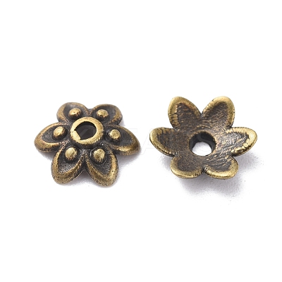Tibetan Antique Bronze Metal Caps MLF0626Y-1