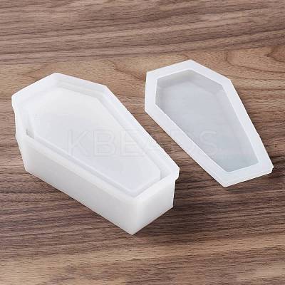 Coffin Storage Box Silicone Molds Kit DIY-F118-01-1