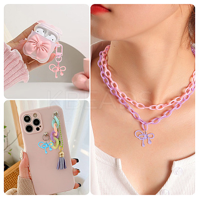 30Pcs Spray Paint Alloy Pendants FIND-TA0006-82-1