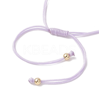 6Pcs 6 Colors Braided Nylon Cord Bracelet Making AJEW-JB01571-1
