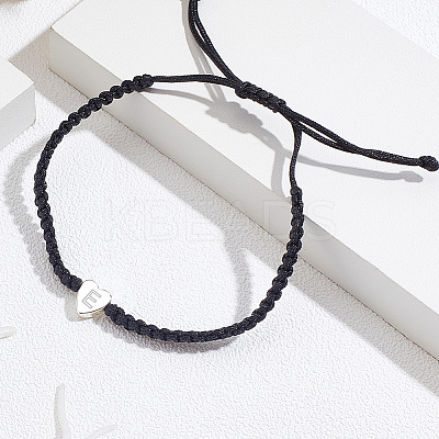 1Pc Adjustable Nylon Cord Braided Bracelets for Women Men BJEW-LP0001-34E-P-1