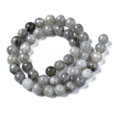 Natural Labradorite Round Beads Strands LS-G-S158-8mm-1
