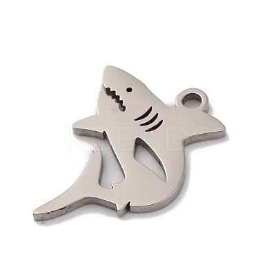 Non-Tarnish 201 Stainless Steel Pendants STAS-U016-08P-02-1