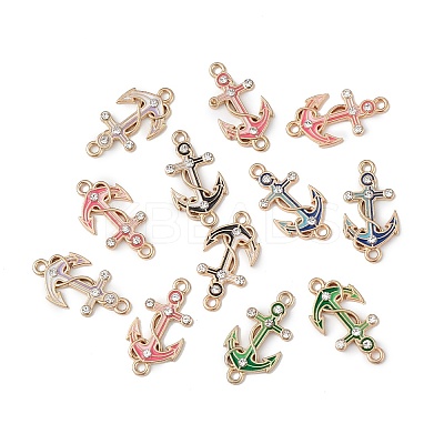 Alloy Enamel Connector Charms ENAM-I054-01-1