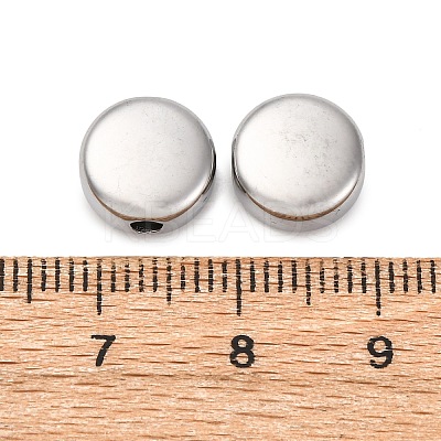 304 Stainless Steel Beads STAS-C128-03B-P-1