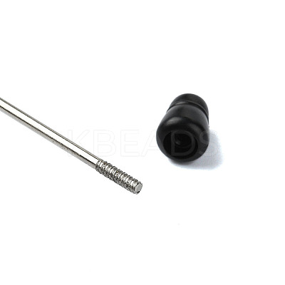 Plastic Beadable Pens DIY-Q036-02B-1