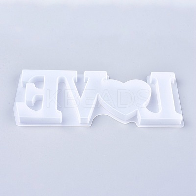 DIY Word Love Silicone Molds DIY-L042-002-1