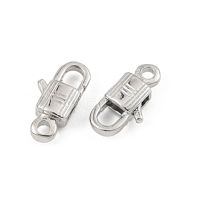 SHEGRACE Brass Lobster Claw Clasps XGR0098P-161P-1