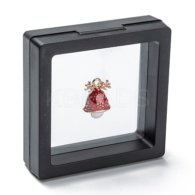 Square Transparent PE Thin Film Suspension Jewelry Display Stands CON-D009-03B-05-1