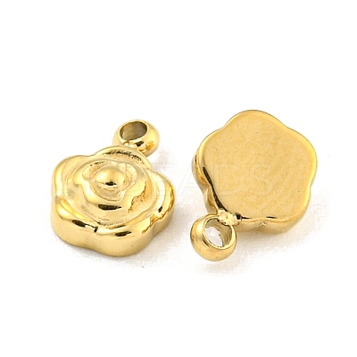 Ion Plating(IP) 304 Stainless Steel Charms STAS-A096-01G-1