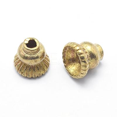 Brass Bead Cones KK-G319-21C-RS-1
