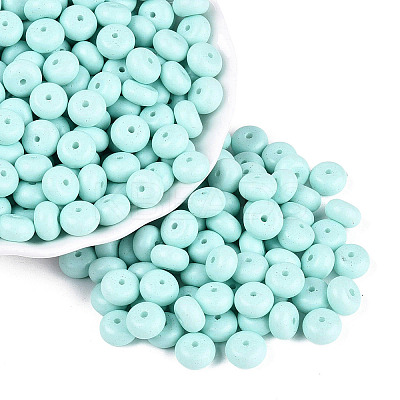 Opaque Baking Paint Glass Seed Beads SEED-N008-03A-07-1