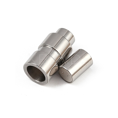 304 Stainless Steel Magnetic Clasps STAS-C127-17P-1