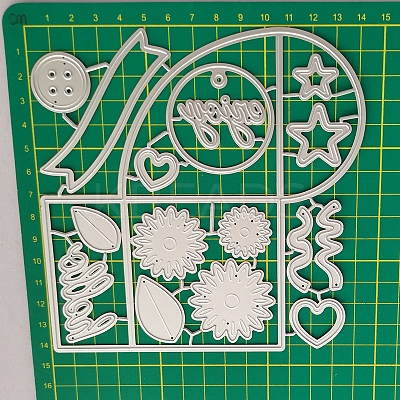 Carbon Steel Cutting Dies Stencils SCRA-PW0001-211-1