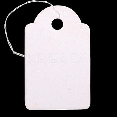 Rectangle Blank Hang tag X-CDIS-N001-65-1