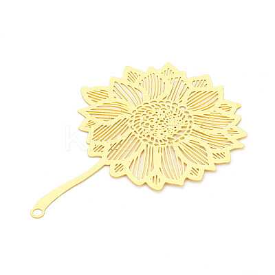 Brass Filigree Big Pendants KKC-T003-33G-1
