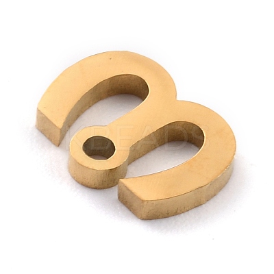 304 Stainless Steel Pendants STAS-F267-10W-G-1