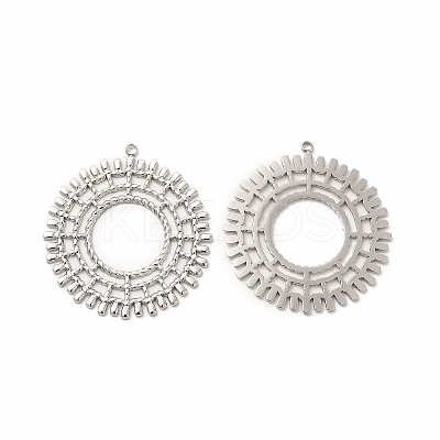 Non-Tarnish 304 Stainless Steel Pendants LS-STAS-E185-10P-1