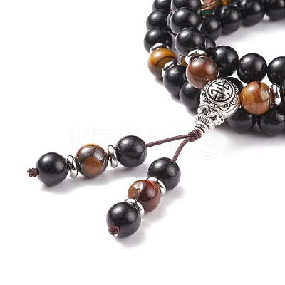 Mala Bead Bracelet BJEW-JB08211-1