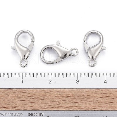 Zinc Alloy Lobster Claw Clasps E105-NF-1