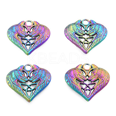 Ion Plating(IP) 201 Stainless Steel Pendants LS-STAS-N098-241M-1