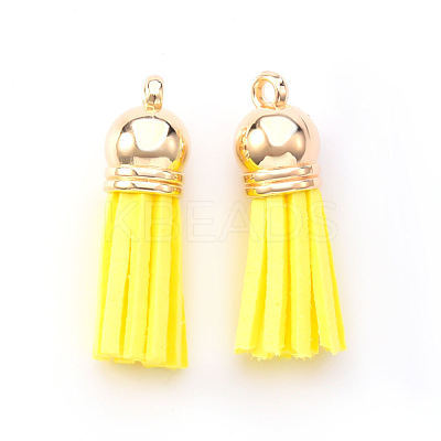 Faux Suede Tassel Pendant Decorations X-FIND-R095-004LG-1