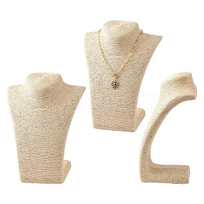 Stereoscopic Necklace Bust Displays NDIS-E018-C-01-1