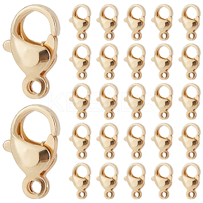 304 Stainless Steel Lobster Claw Clasps STAS-SP0001-73C-1