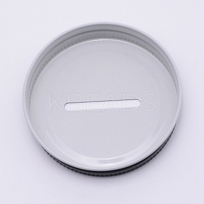 Tinplate Coin Slot Bank Lids FIND-WH0047-14D-1