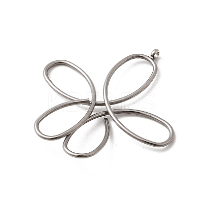 Non-Tarnish 304 Stainless Steel Pendants LS-STAS-C085-02P-1