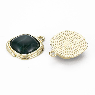 Light Gold Plated Alloy Pendants PALLOY-N154-29C-NR-1