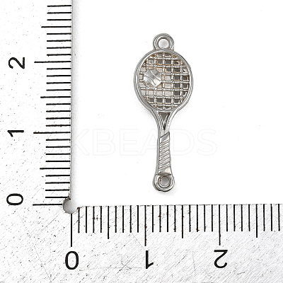 304 Stainless Steel Connector Charms STAS-G363-10P-1
