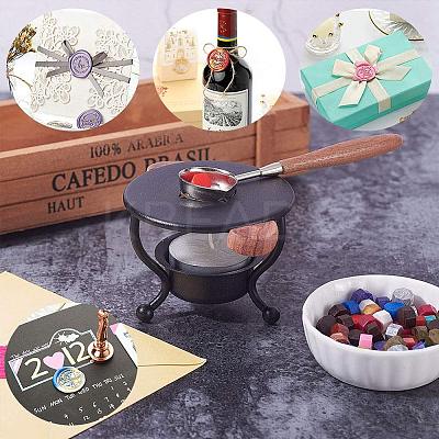 5 Colors Sealing Wax Particles DIY-X0294-11C-1