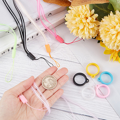 Portable Electronic Cigarette Necklace Lanyard AJEW-GF0006-22-1