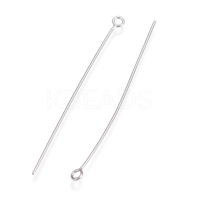 Tarnish Resistant 304 Stainless Steel Eye Pins LS-STAS-I097-089-04P-1