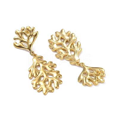 304 Stainless Steel Stud Earrings EJEW-M250-02C-G-1