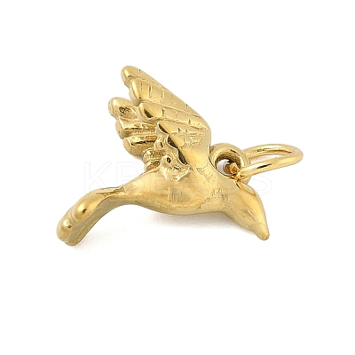304 Stainless Steel Pendants STAS-P391-01G-G-1